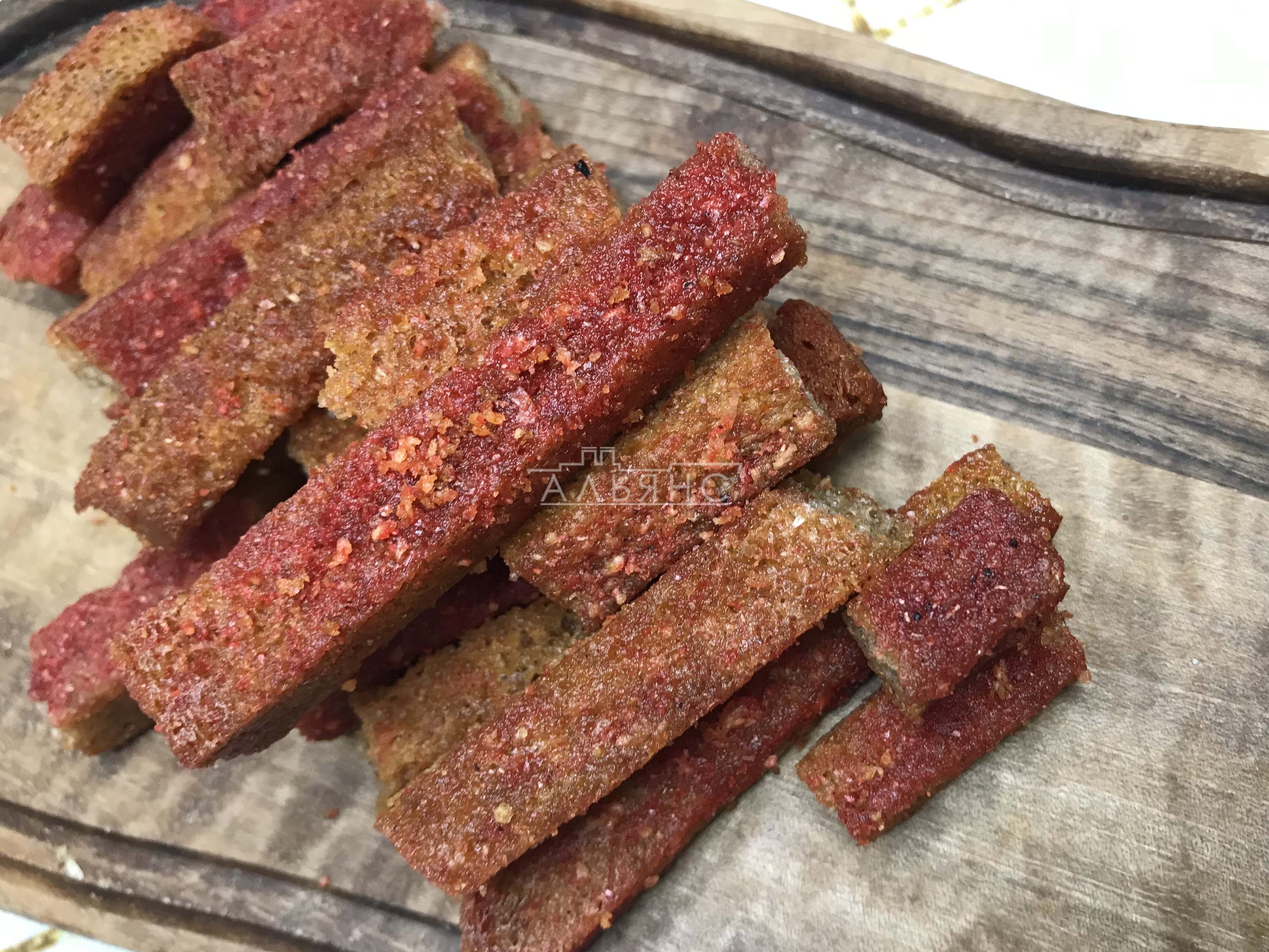 Деревенские гренки с аджикой в Кемерово