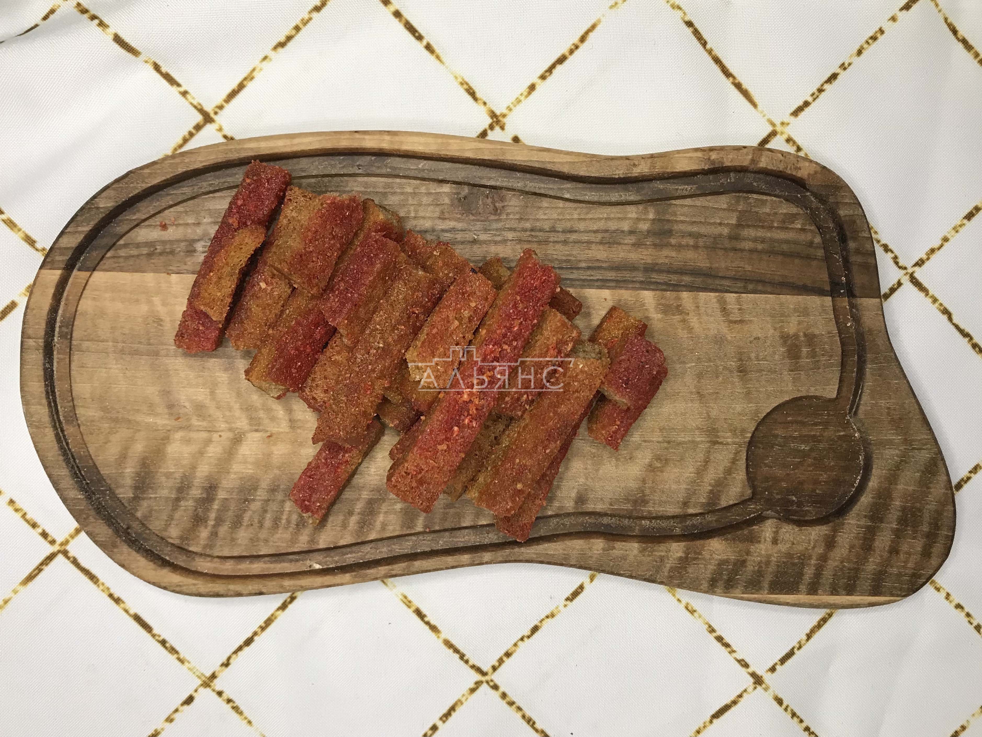 Деревенские гренки с аджикой в Кемерово