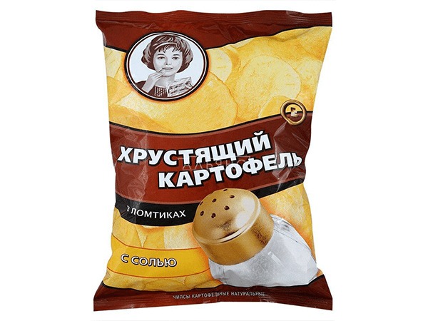 Картофельные чипсы "Девочка" 160 гр. в Кемерово