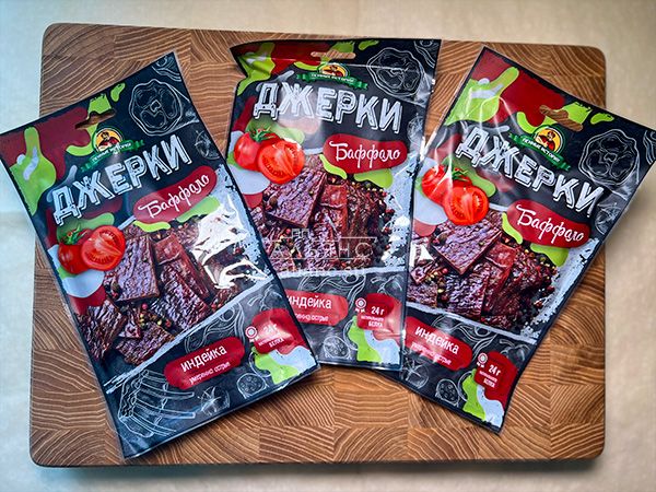 Джерки из индейки "Баффало" 45 гр. в Кемерово
