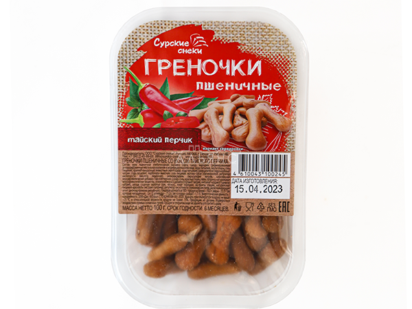 Сурские гренки Тайский перчик (100 гр) в Кемерово