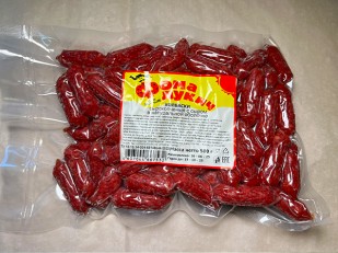 Ухо целое с чесноком (150 гр.): Колбаски ФОМА ЛУКИЧ (с сыром) (по 0,5кг)