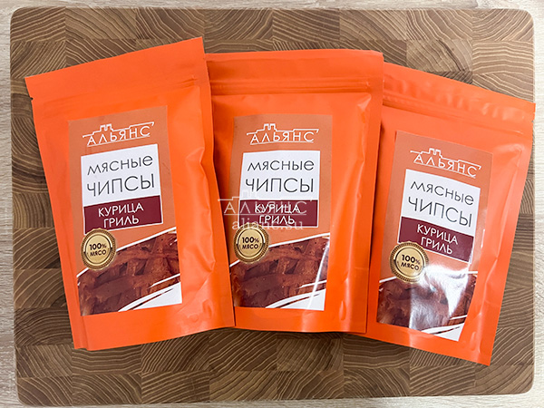 Мясо (АЛЬЯНС) вяленое курица "Гриль" 50 гр. в Кемерово