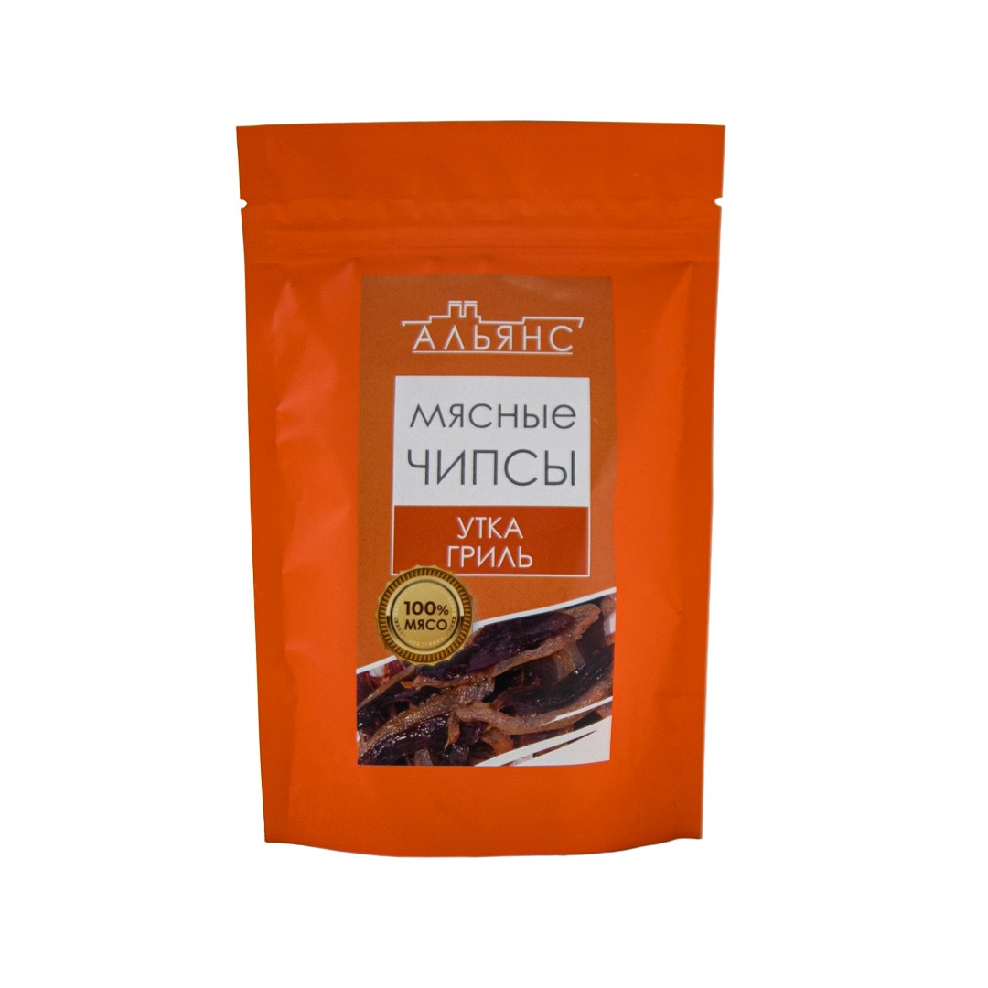Мясо (АЛЬЯНС) вяленое утка гриль (50 гр) в Кемерово
