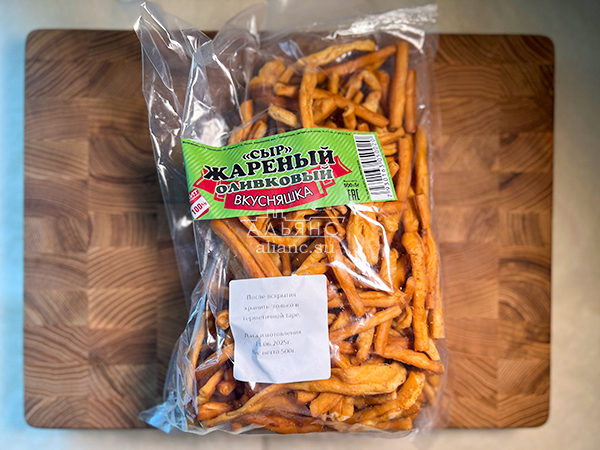 Жареный сыр "ВКУСНЯШКА" (Оливковый) 500гр. в Кемерово