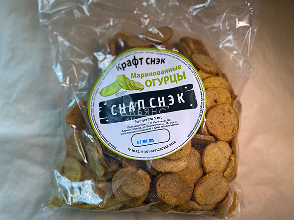 Снапсы ПШЕНИЧНЫЕ "Маринованные огурцы" в Кемерово