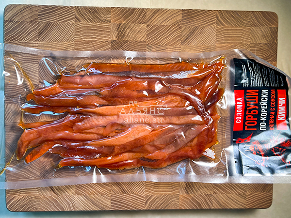 Горбуша соломка по-корейски в Кемерово