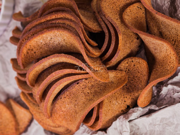 Ресторанные гренки с креветкой в Кемерово